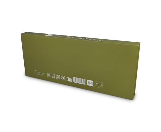 InSideOut 3 Stück Essential Messer Set Ravn Holz - InSideOut LT57202-N0093