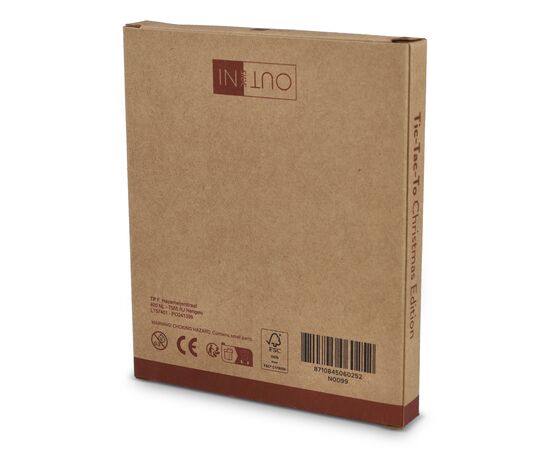 InSideOut Weihnachts-Tic-Tac-Toe aus Holz Neon sortiment - InSideOut LT57401-N0099