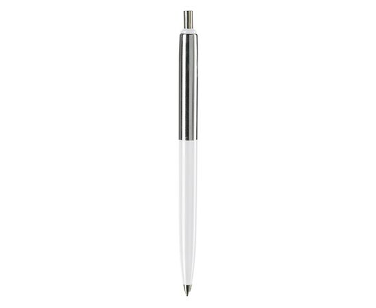 Balpen topper metaal Wit -  LT80340-N0001