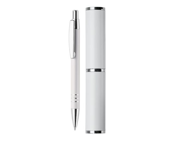 Aluminum ball pen in a tube White -  LT80536-N0001
