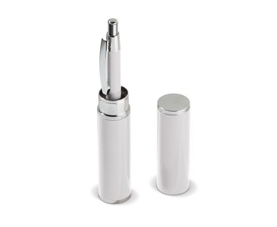 Aluminum ball pen in a tube White -  LT80536-N0001