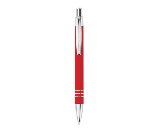 Stylo bille dans étui tube métal Rouge -  LT80536-N0021