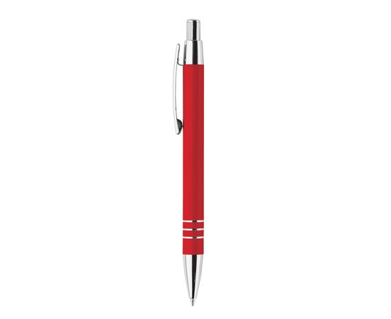 Stylo bille dans étui tube métal Rouge -  LT80536-N0021