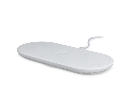 3-in-1 Draadloze Oplader 15 W, Smartphone / Apple Watch / AirPod Wit -  LT95560-N0001