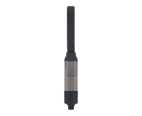 Multifunctionele 4-in-1 Kabel OTG Sleutelhanger formaat 60 W Zwart -  LT95660-N0002