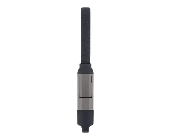 Multifunctionele 4-in-1 Kabel OTG Sleutelhanger formaat 60 W Zwart -  LT95660-N0002