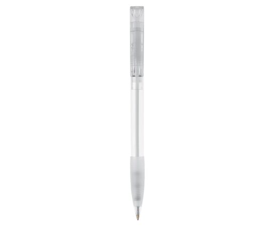 Balpen Nash grip transparant Transparant, Wit -  LT80802-N0401