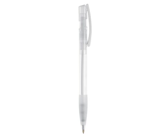 Balpen Nash grip transparant Transparant, Wit -  LT80802-N0401