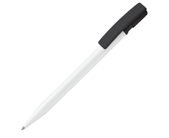 Balpen Nash hardcolour Wit, Zwart -  LT80815-N0102