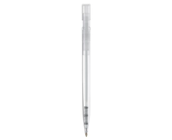 Kugelschreiber Nash Transparent Transparent, Weiss -  LT80816-N0401