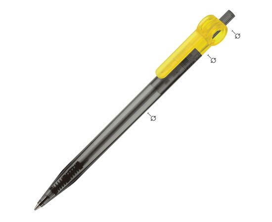 Balpen Futurepoint combi Wit, Transparant, Fluor assorti -  LT80888-N0999