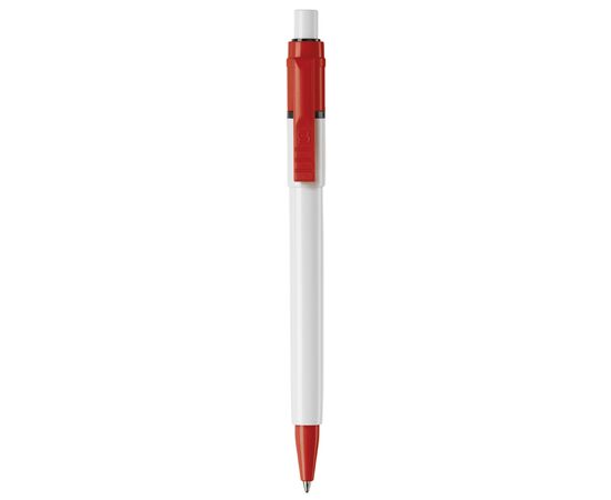 Balpen Baron Colour hardcolour Wit, Rood - Stilolinea LT80900-N0121