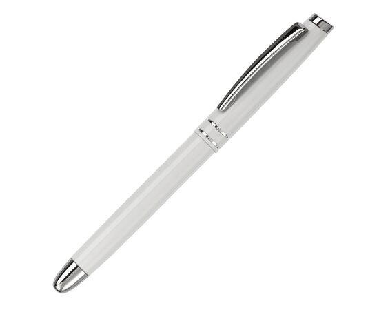 Aluminium Rollerball mit 2 Ringen Weiß -  LT81155-N0001