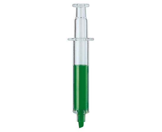 Injection highlighter Transparent, Green -  LT81458-N0431
