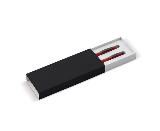 Parure métal NEW YORK Rouge -  LT82912-N0021