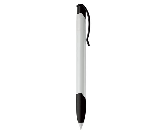 Apollo ball pen hardcolour White, Black -  LT87100-N0102