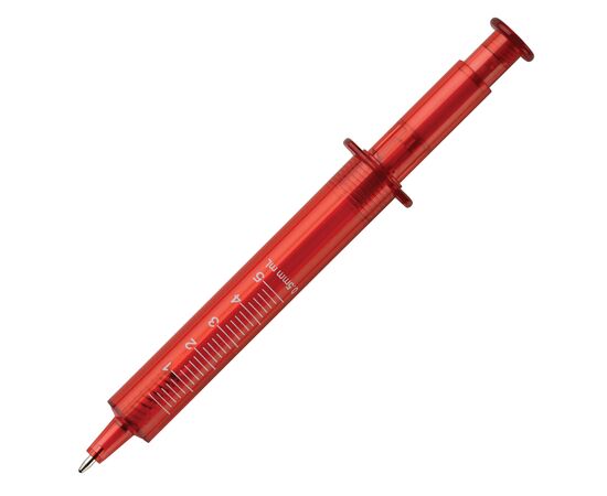 Spritzenstift transparent Transparent, Rot -  LT87227-N0421