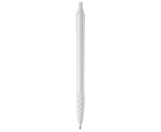 Cosmo ball pen rubber grip HC White, White -  LT87622-N0101
