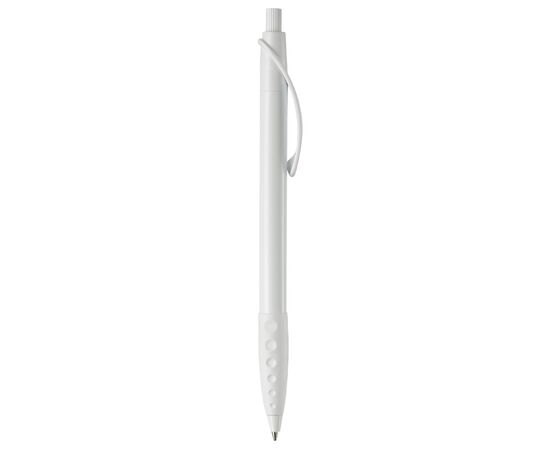 Cosmo ball pen rubber grip HC White, White -  LT87622-N0101