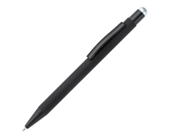 Balpen New York stylus metaal Zwart, Zilver -  LT87755-N0205