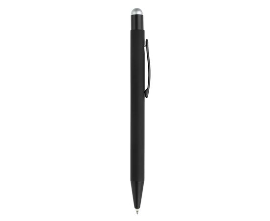 Balpen New York stylus metaal Zwart, Zilver -  LT87755-N0205