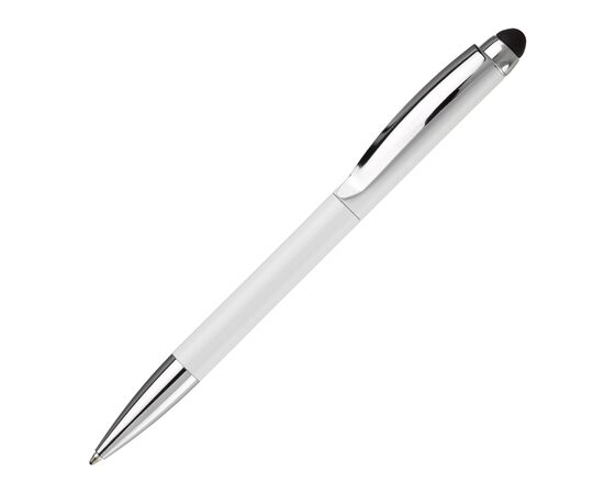Balpen Modena stylus metaal Wit -  LT87775-N0001
