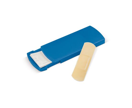 Pleisterdoosje 5 stuks Ecru, Donkerblauw -  LT90397-N5410