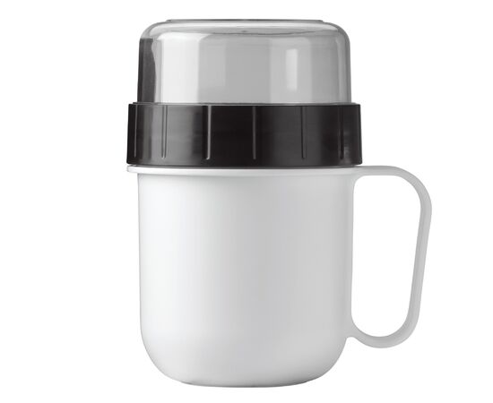 Mug déjeuner à emporter 520+230ml Blanc -  LT90410-N0001