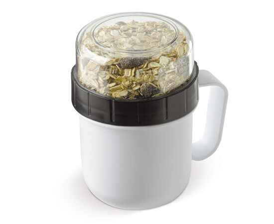 Mug déjeuner à emporter 520+230ml Blanc -  LT90410-N0001