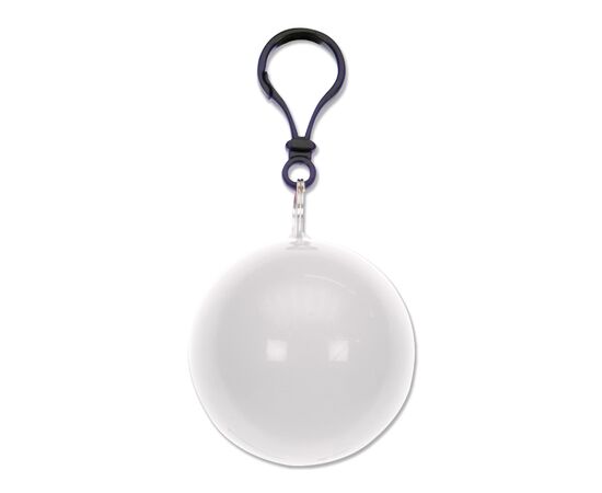 Rain poncho in a ball White -  LT90449-N0001
