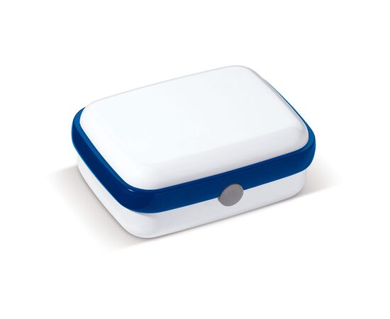 Broodtrommel Fresh 1000ml Wit, Blauw -  LT90466-N0111