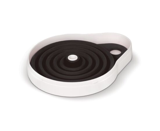 Trechter uitvouwbaar Wit, Zwart -  LT90473-N0102