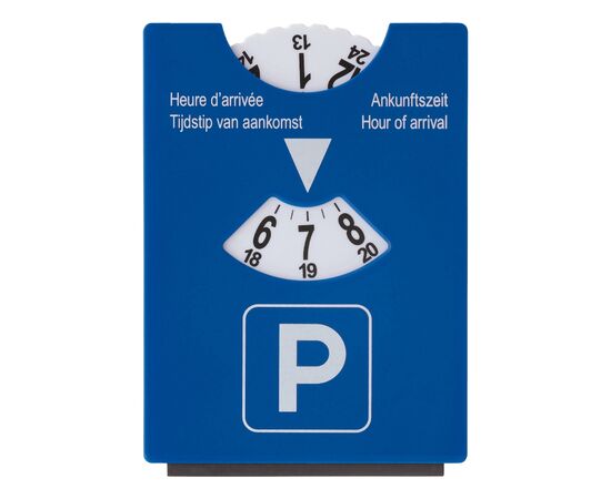 Disque stationnement raclette Europe Bleu -  LT90721-N0011
