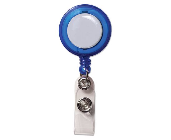 Kaarthouder Transparant, Blauw -  LT90766-N0411