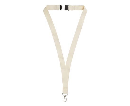 Lanyard organic cotton Ecru -  LT90882-N0054