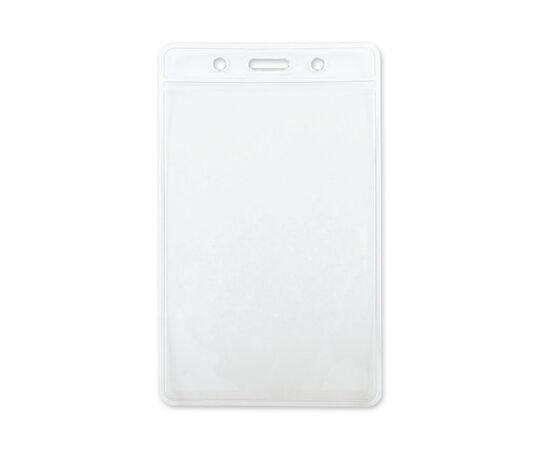 Badge holder vertical, 75x125mm Transparent -  LT91087-N0004