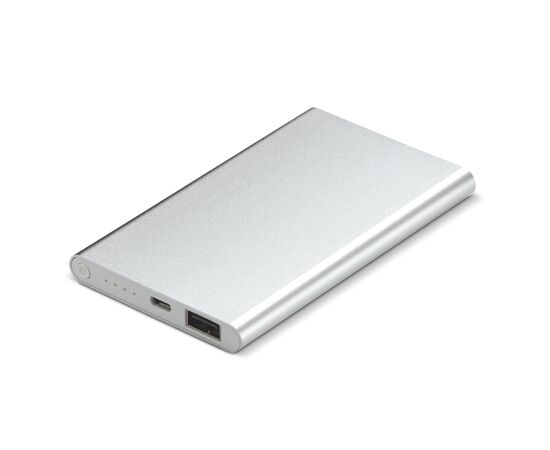 Slim Powerbank 4000mAh Zilver - empty LT91174-N0005