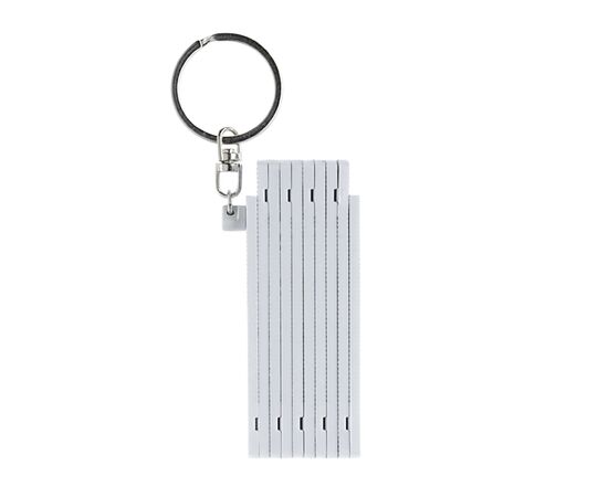 Duimstok sleutelhanger 0.5m Wit - empty LT91200-N0001