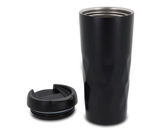 Mug Thermos avec motif diamant 450ml Noir -  LT91213-N0002
