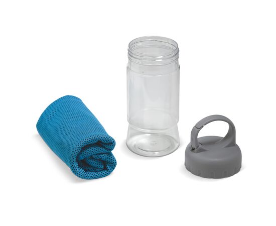 Fitness towel 32x88cm Blue -  LT91214-N0011