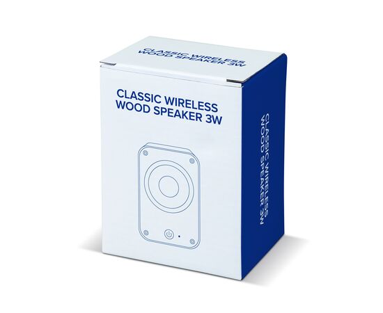 Enceinte sans fil aspect Bois 3W Bois, Bois - empty LT91249-N9393