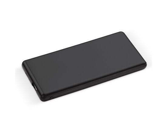 Light-up logo powerbank 4.000mAh Black, Black -  LT91288-N0202