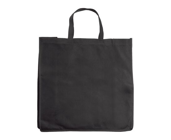 Grand sac shopping non-tissé 75g/m² Noir -  LT91387-N0002