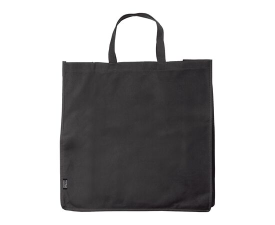 Grand sac shopping non-tissé 75g/m² Noir -  LT91387-N0002