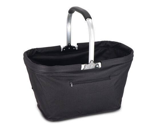 Picknickmand opvouwbaar 600D Zwart -  LT91474-N0002