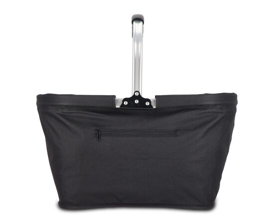 Picknickmand opvouwbaar 600D Zwart -  LT91474-N0002