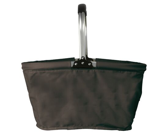 Picknickmand opvouwbaar 2-in-1 koeltas 600D Zwart -  LT91498-N0002