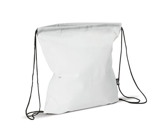 Sac cordelette non-tissé 75g/m² Blanc -  LT91602-N0001