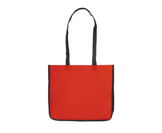 Grand sac shopping non-tissé 120g/m² Rouge -  LT91644-N0021