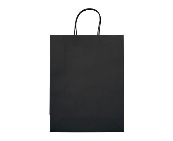 Draagtas papier groot 120g/m² Zwart -  LT91718-N0002